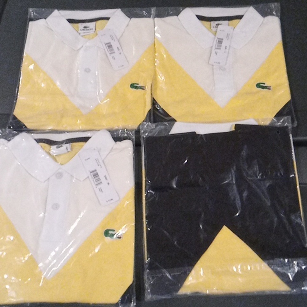 Brand new men's Lacoste polo style shirt